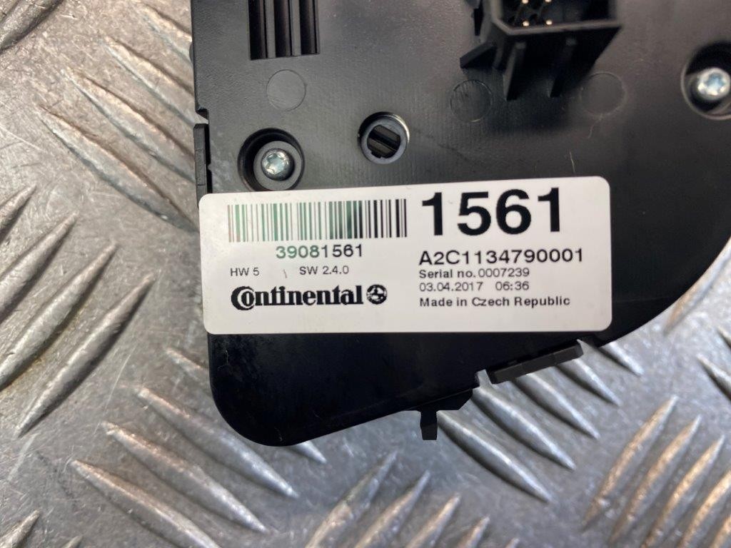 12-16 VAUXHALL ZAFIRA TOURER A/C HEATER CONTROL SWITCH PANEL 39081561 - Thumbnail 4