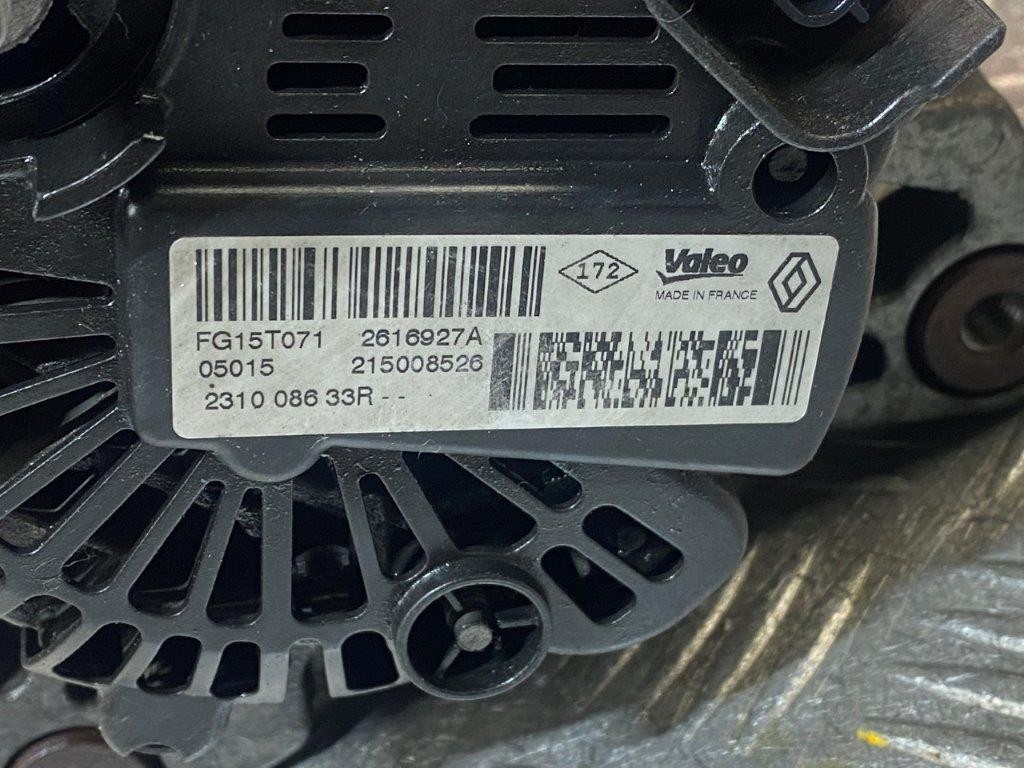 14-19 VAUXHALL VIVARO B/RENAULT/MERCEDES 1.6 DIESEL ALTERNATOR 231008633R - Thumbnail 7
