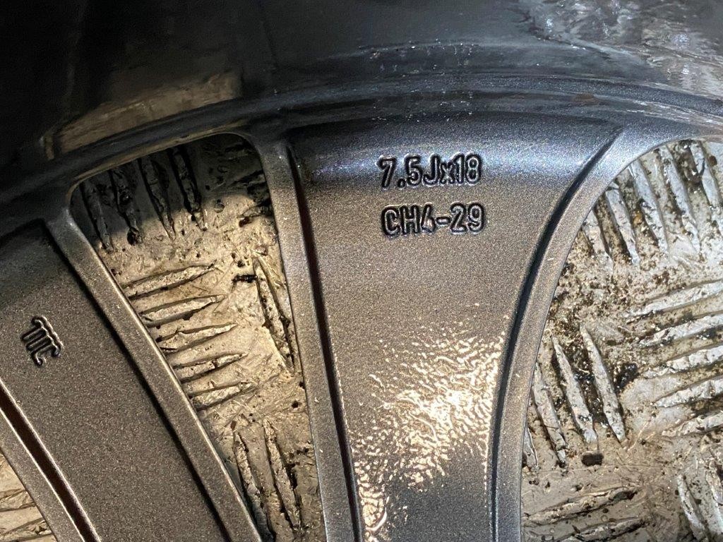 11-15 CITROEN DS4 18" INCH 10 SPOKE 4 STUD ALLOY WHEEL 7.5JX18 (SCRATCHED) - Thumbnail 11