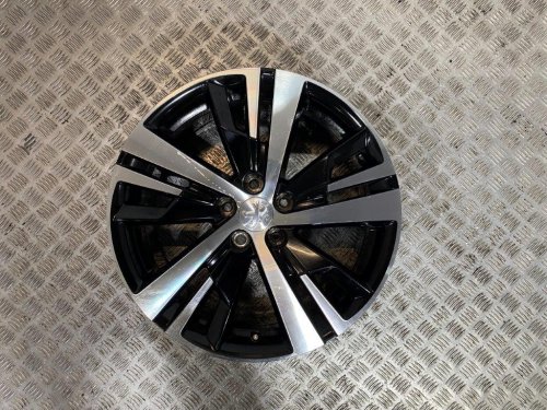 16-24 PEUGEOT 3008 MK2 GT LINE 18 INCH 5 STUD ALLOY WHEEL 18X7.5J *SCRATCHED