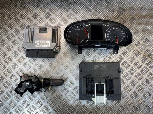 17-20 AUDI A3 8V 1.5 PETROL MANUAL COMPLETE ENGINE ECU KIT 05E907309