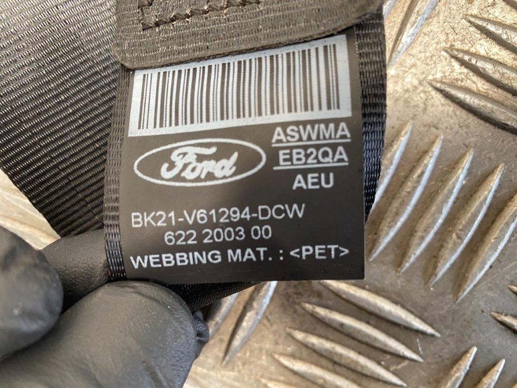 12-23 FORD TRANSIT CUSTOM MK1 PASSENGER SIDE FRONT SEAT BELT BK21-V61294-DCW - Thumbnail 7