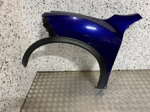 10-19 NISSAN JUKE PASSENGER NEAR SIDE FRONT WING BLUE PAINT CODE RBN/ARCH TRIM