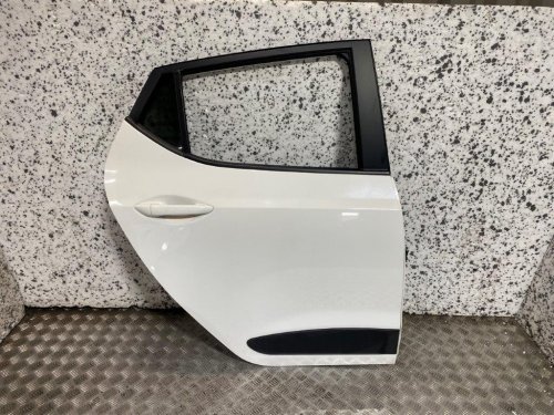 14-19 HYUNDAI I10 MK2 5 DOOR DRIVER OFF SIDE REAR DOOR WHITE PAINT CODE BMS