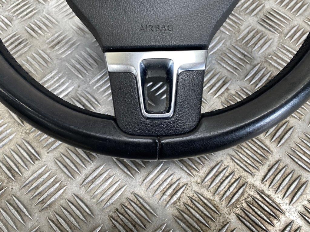 11-16 VW TIGUAN 5N MULTIFUNCTION LEATHER STEERING WHEEL (HAS MARK) - Thumbnail 5