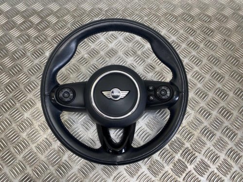 14-18 MINI COOPER HATCH F55 MULTIFUNCTION LEATHER STEERING WHEEL WITH BAG