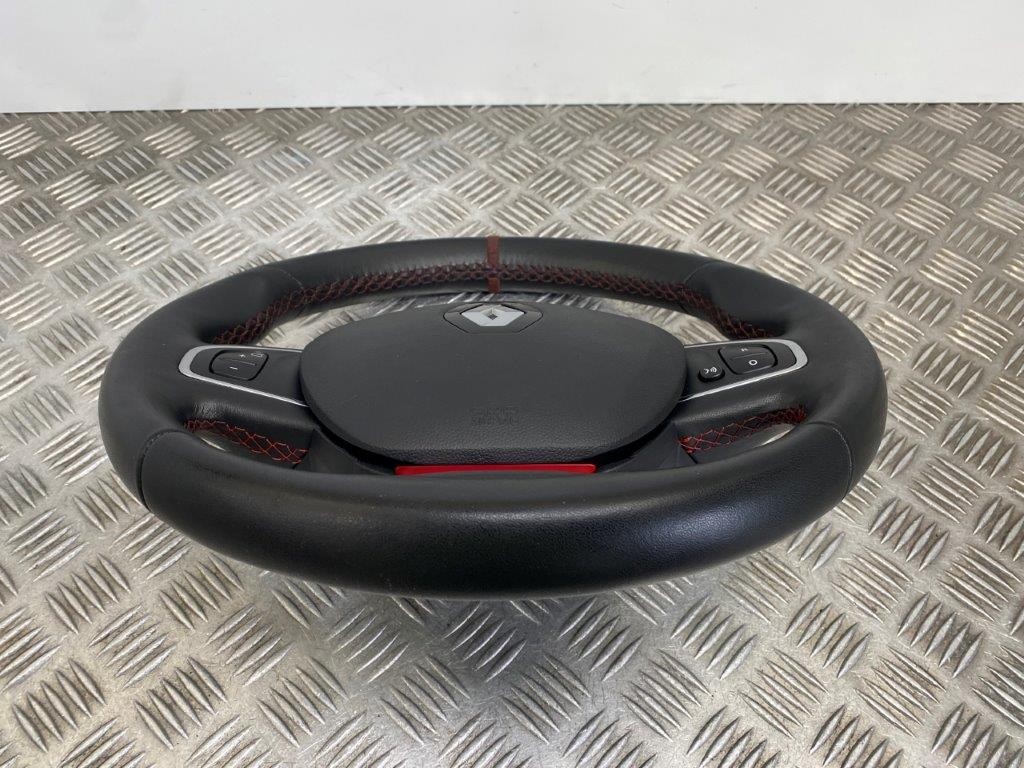 13-19 RENAULT CLIO MK4 RS LINE MULTIFUNCTION LEATHER STEERING WHEEL/BAG - Thumbnail 6