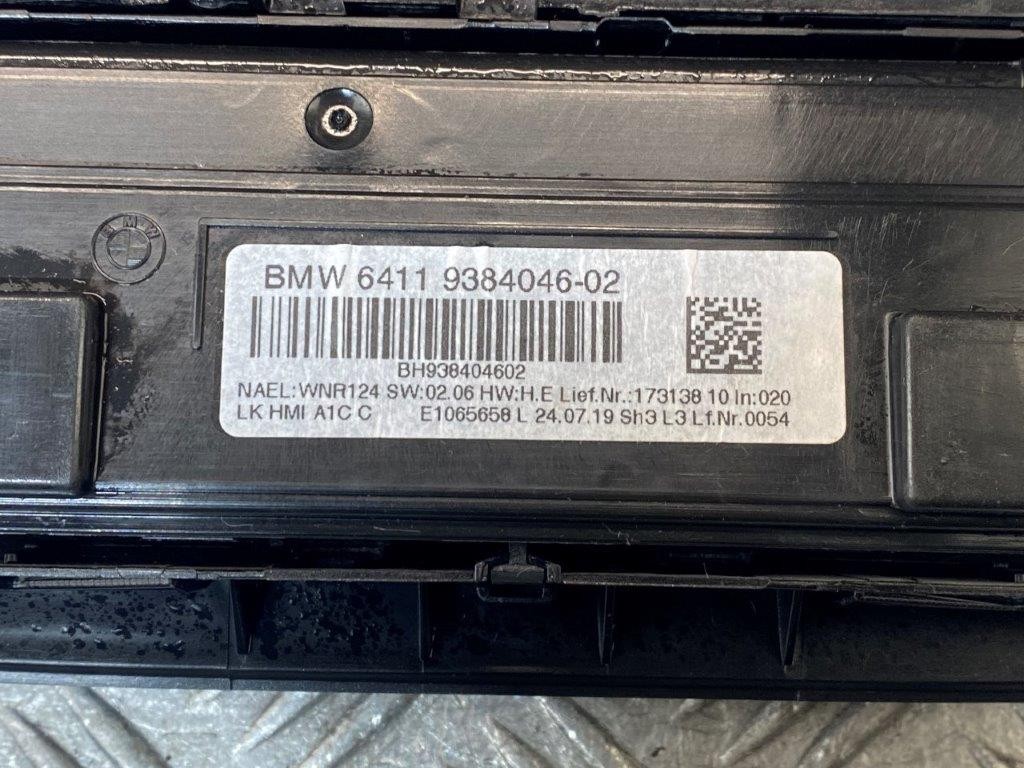 17-21 BMW 218I F23/F20/F22 A/C HEATER/RADIO CONTROL SWITCH PANEL 6832880 - Thumbnail 5