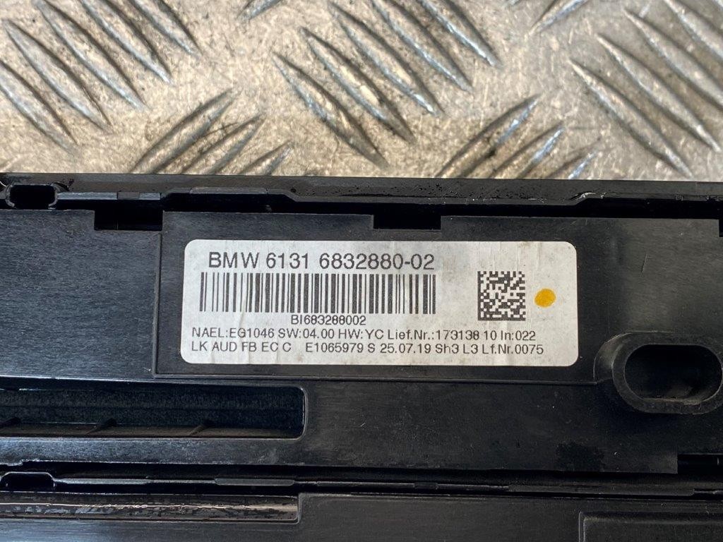 17-21 BMW 218I F23/F20/F22 A/C HEATER/RADIO CONTROL SWITCH PANEL 6832880 - Thumbnail 6