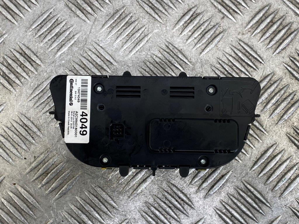 12-19 VAUXHALL MOKKA MK1 A/C HEATER CONTROL SWITCH PANEL (SCRATCHED) 13474049 - Thumbnail 3