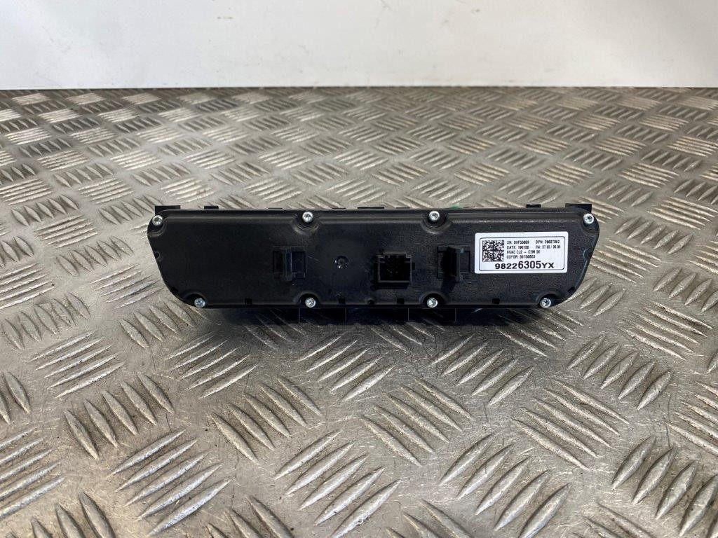 17-20 VAUXHALL CROSSLAND X A/C HEATER CONTROL SWITCH PANEL 98226305YX - Thumbnail 6