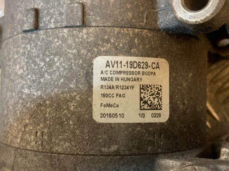 14-19 FORD ECOSPORT 1.5 PETROL AC COMPRESSOR AIR CON PUMP AV11-19D629-CA - Thumbnail 7