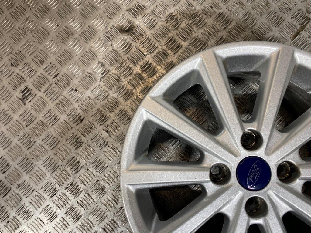 08-17 FORD FIESTA MK7 16" INCH 4 STUD 10 SPOKE ALLOY WHEEL 6.5JX16H2 - Thumbnail 3