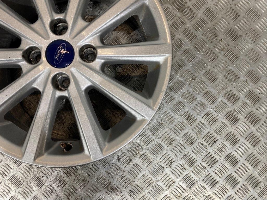 08-17 FORD FIESTA MK7 16" INCH 4 STUD 10 SPOKE ALLOY WHEEL 6.5JX16H2 - Thumbnail 6