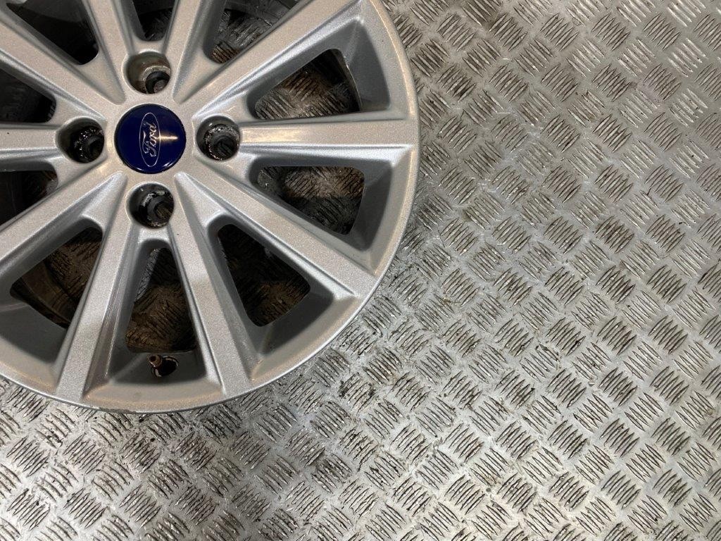08-17 FORD FIESTA MK7 16" INCH 4 STUD 10 SPOKE ALLOY WHEEL 6.5JX16H2 - Thumbnail 6
