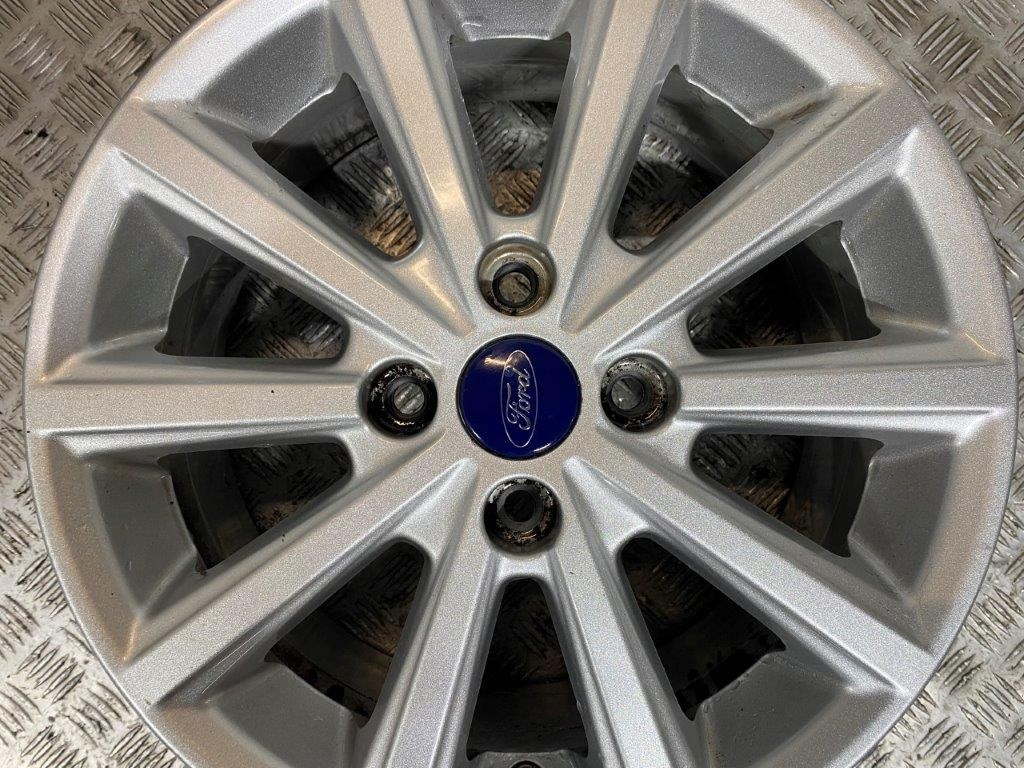 08-17 FORD FIESTA MK7 16" INCH 4 STUD 10 SPOKE ALLOY WHEEL 6.5JX16H2 - Thumbnail 7