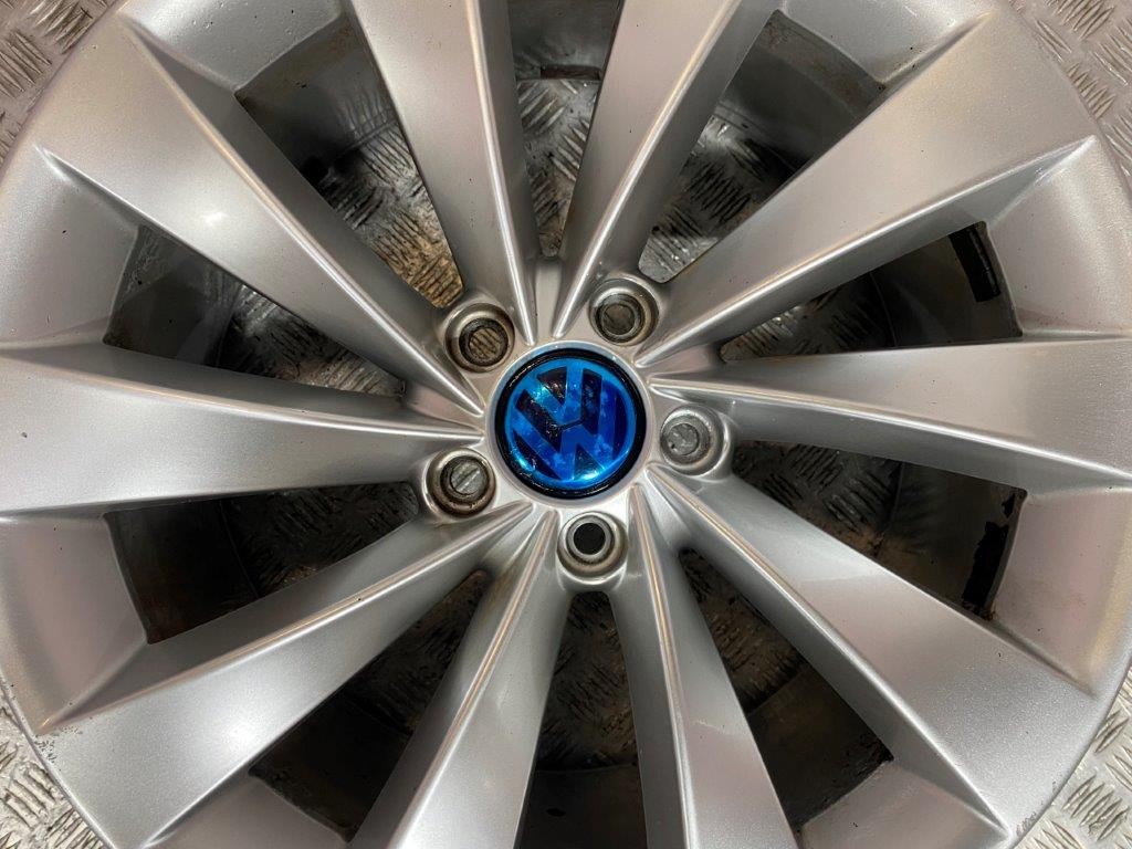 08-14 VW SCIROCCO GT 18" INCH 5 STUD 10 SPOKE ALLOY WHEEL 8JX18H2 (SCRATCHED) - Thumbnail 7