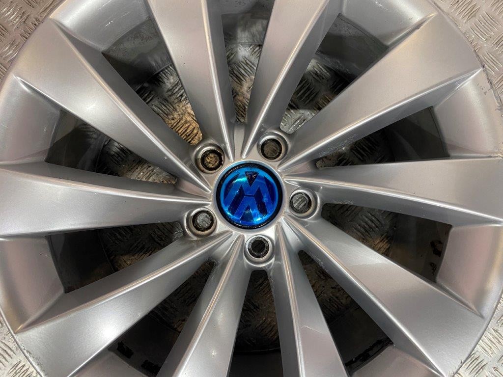 08-14 VW SCIROCCO GT 18" INCH 5 STUD 10 SPOKE ALLOY WHEEL 8JX18H2 (SCRATCHED) - Thumbnail 7