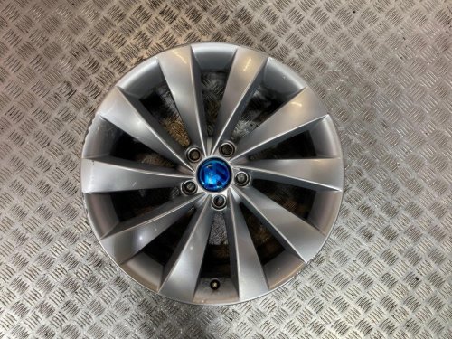 08-14 VW SCIROCCO GT 18" INCH 5 STUD 10 SPOKE ALLOY WHEEL 8JX18H2 (SCRATCHED)