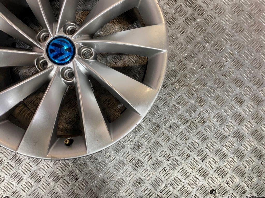 08-14 VW SCIROCCO GT 18" INCH 5 STUD 10 SPOKE ALLOY WHEEL 8JX18H2 (SCRATCHED) - Thumbnail 6