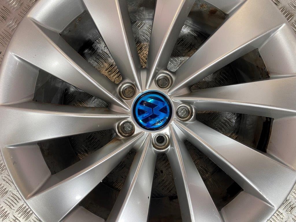 08-14 VW SCIROCCO GT 18" INCH 5 STUD 10 SPOKE ALLOY WHEEL 8JX18H2 (SCRATCHED) - Thumbnail 7