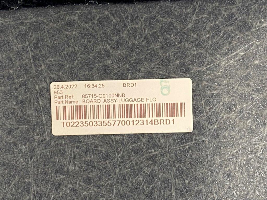 20-26 HYUNDAI I20 MK3 BOOT FLOOR CARPET MAT LINER (GENUINE) - Thumbnail 4
