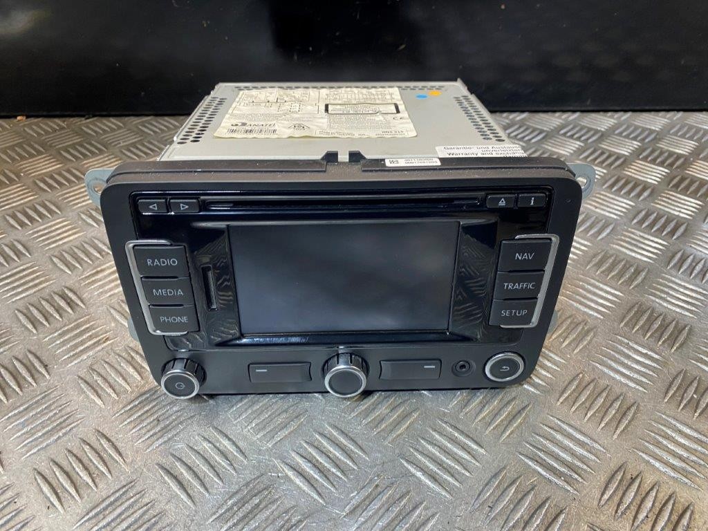 08-14 VW SCIROCCO RADIO/CD PLAYER/SAT NAV HEAD UNIT 3C0035279M - Thumbnail 3