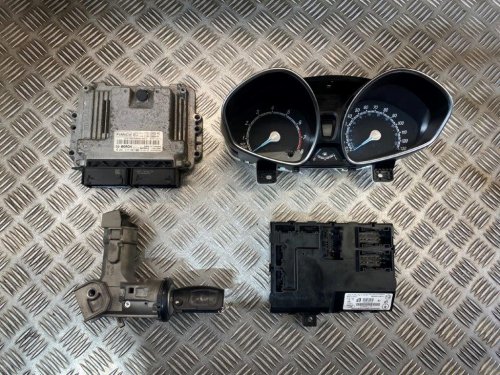 12-17 FORD FIESTA MK7 1.0 PETROL MANUAL COMPLETE ENGINE ECU KIT F1B1-12A650-AMC