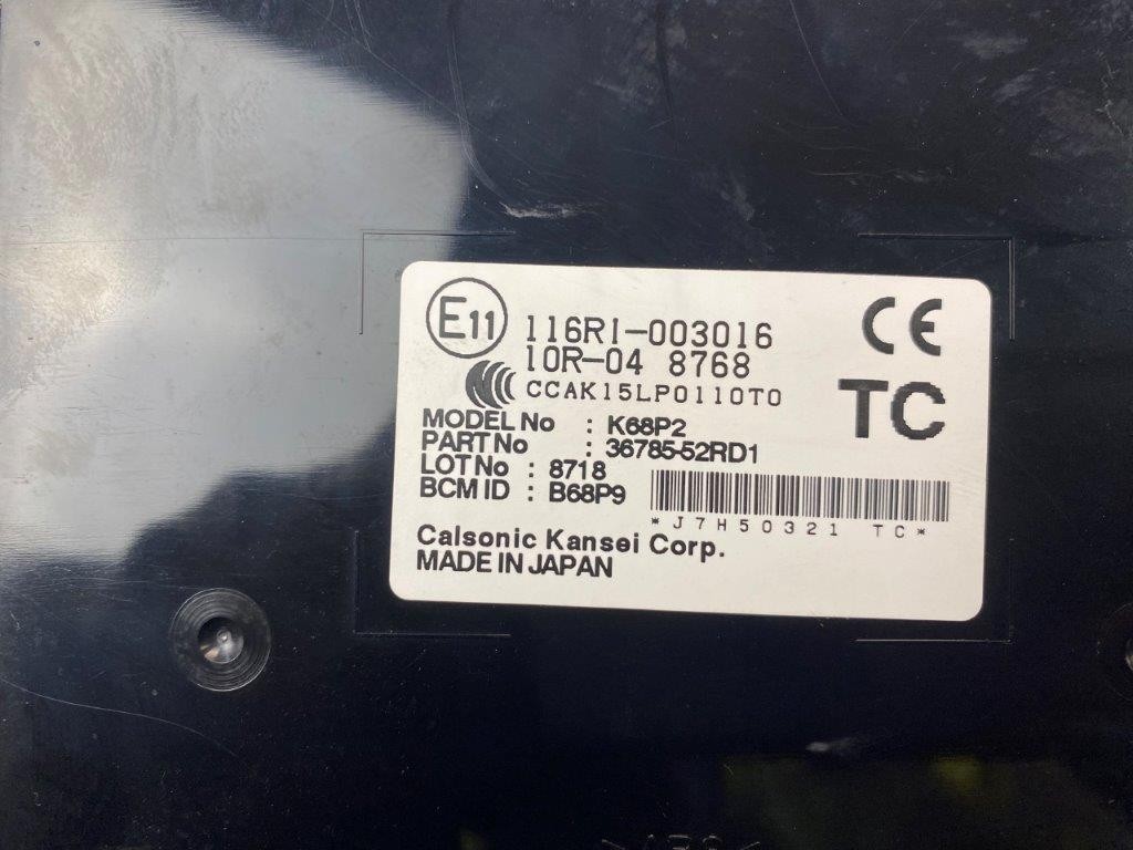 17-20 SUZUKI SWIFT MK3 A2L 1.0 PETROL MANUAL COMPLETE ENGINE ECU KIT 3391053R00 - Thumbnail 6