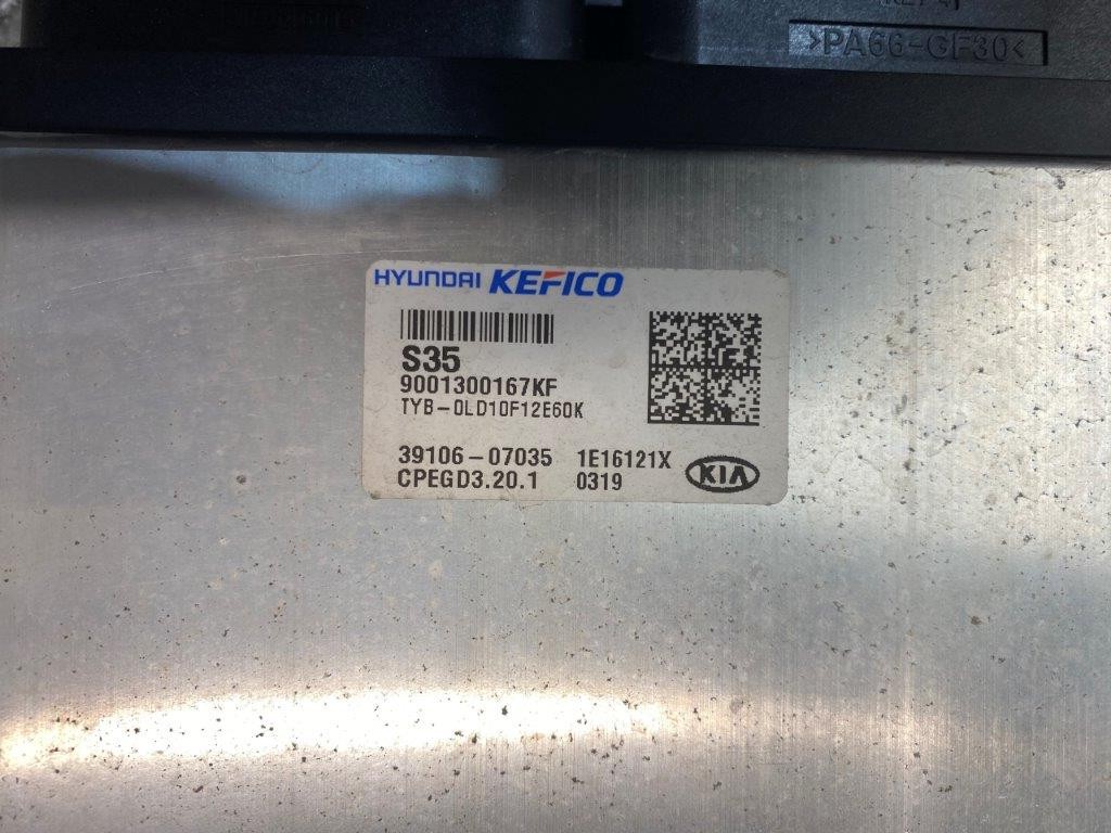 17-24 KIA STONIC 1.0 PETROL MANUAL COMPLETE ENGINE ECU KIT 3910607035 - Thumbnail 4