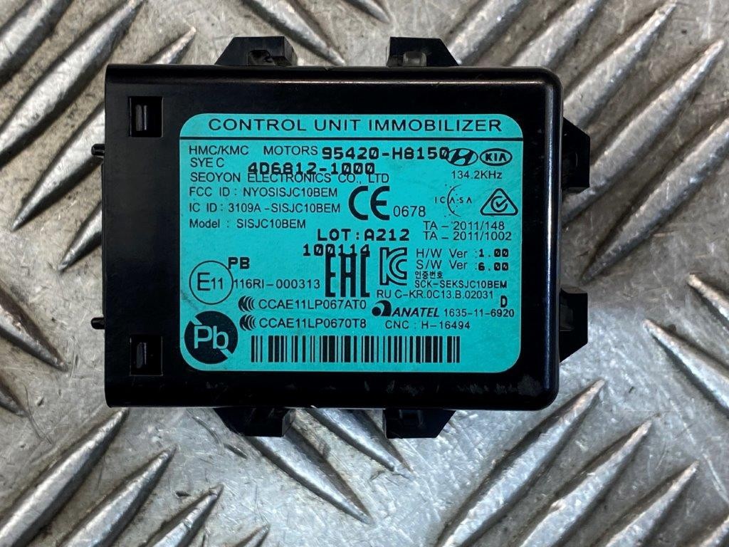 17-24 KIA STONIC 1.0 PETROL MANUAL COMPLETE ENGINE ECU KIT 3910607035 - Thumbnail 8