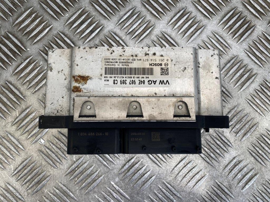 14-17 VW POLO 6R MK8 1.0 PETROL MANUAL COMPLETE ENGINE ECU KIT 04E907309CB - Thumbnail 4
