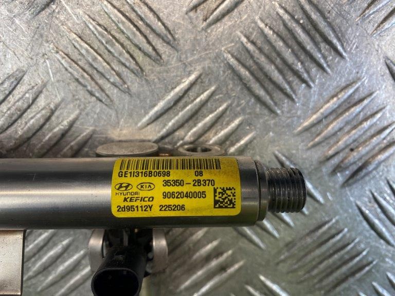18-22 KIA SPORTAGE MK4 1.6 PETROL FUEL RAIL WITH INJECTORS/SENSOR 353502B370 - Thumbnail 5