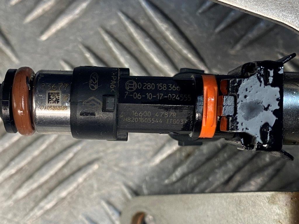 17-24 NISSAN MICRA K14/RENAULT CLIO 0.9 PETROL FUEL RAIL/INJECTORS 1752000Q4N - Thumbnail 6