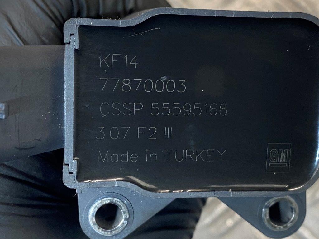 19-22 VAUXHALL ASTRA K MK7 1.2 PETROL IGNITION COIL PACK (3 PCS) 55595166 - Thumbnail 4