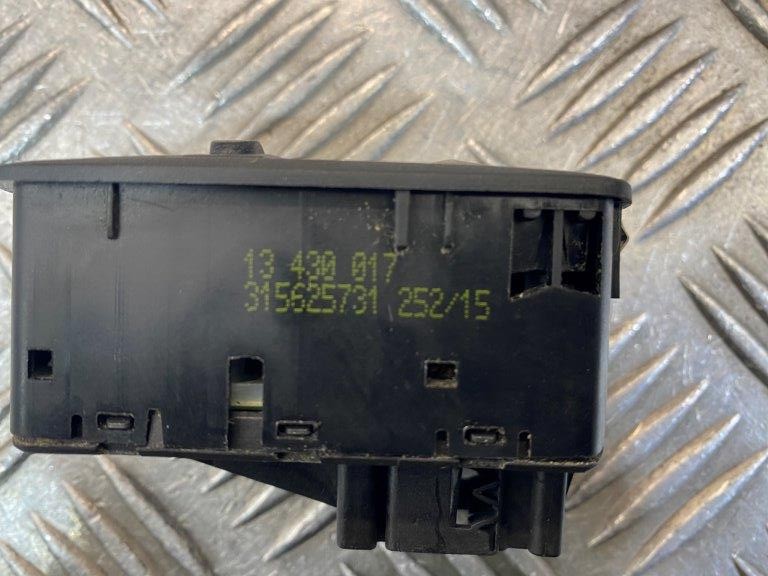 15-19 VAUXHALL CORSA E ELECTRIC WING MIRROR SWITCH BUTTON 13430017 - Thumbnail 5