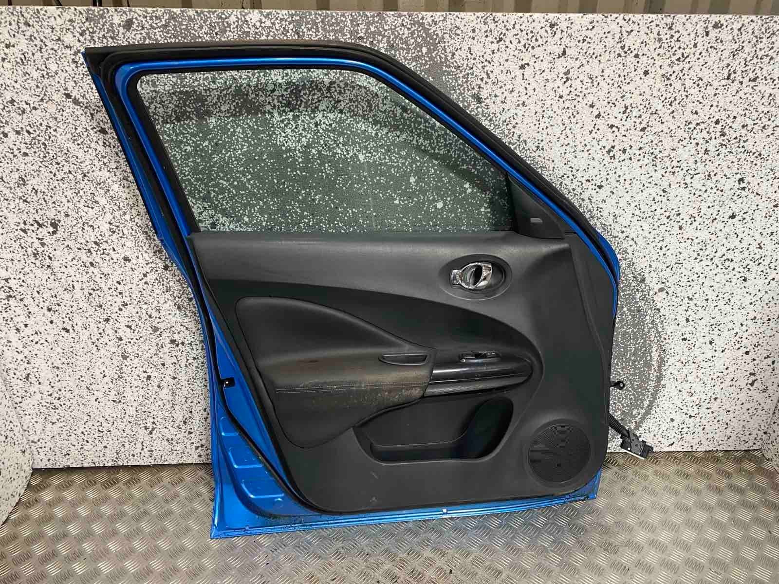 10-19 NISSAN JUKE N/S/F PASSENGER NEAR SIDE FRONT DOOR BLACK PAINT CODE Z11 - Thumbnail 9