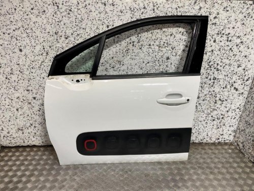 16-20 CITROEN C3 MK3 N/S/F PASSENGER NEAR SIDE FRONT DOOR WHITE