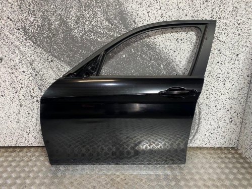 15-19 BMW 118I F20 5 DOOR PASSENGER SIDE FRONT DOOR BLACK PAINT 475 (PLS READ)