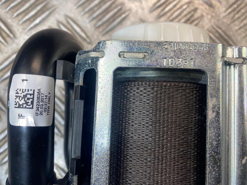 15-19 VAUXHALL ASTRA K MK7 5 DOOR HATCH PASSENGER SIDE FRONT SEAT BELT 39065887 - Thumbnail 13