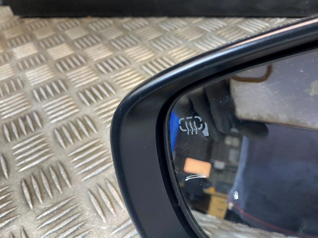 17-20 SUZUKI SWIFT MK3 A2L PASSENGER SIDE POWER FOLD WING MIRROR BLACK PAINT C02 - Thumbnail 4