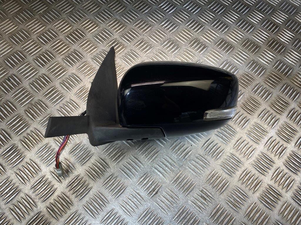 17-20 SUZUKI SWIFT MK3 A2L PASSENGER SIDE POWER FOLD WING MIRROR BLACK PAINT C02 - Thumbnail 2