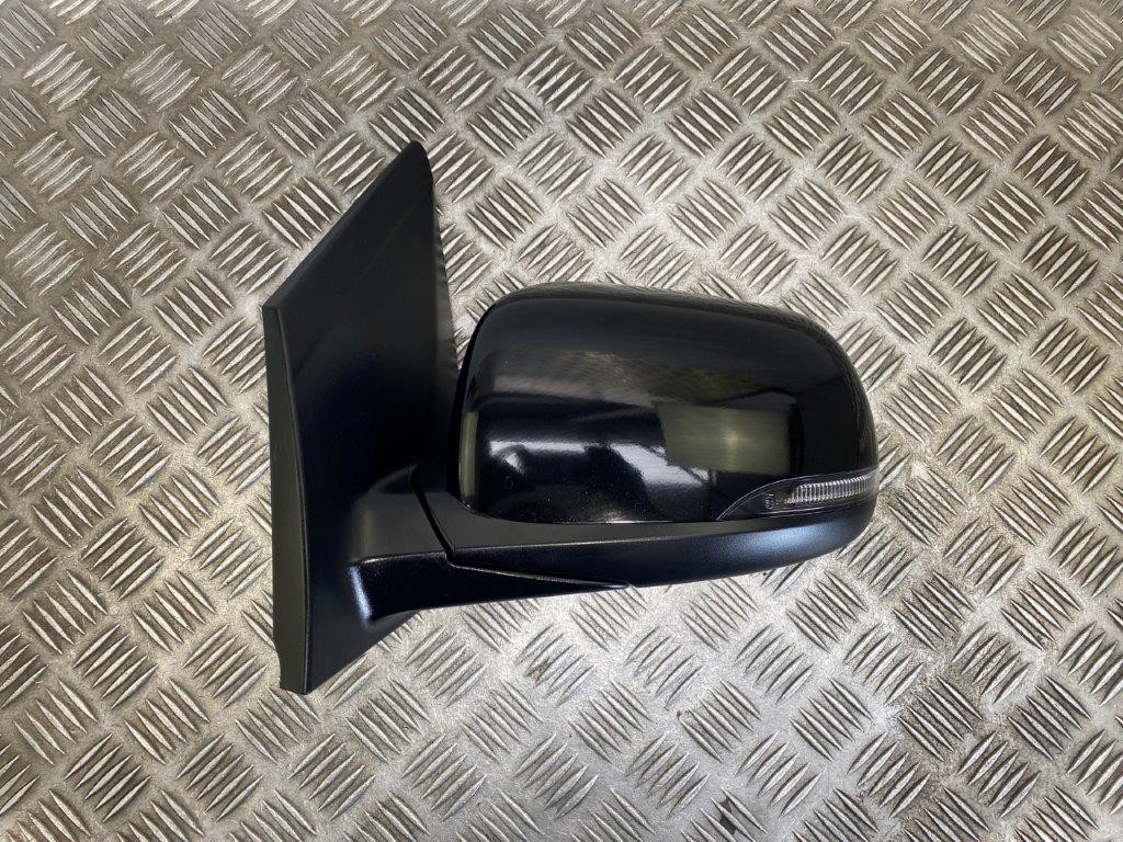 24-27 KIA PICANTO MK3 PASSENGER SIDE POWER FOLD WING MIRROR BLACK ABP *HAS MARKS