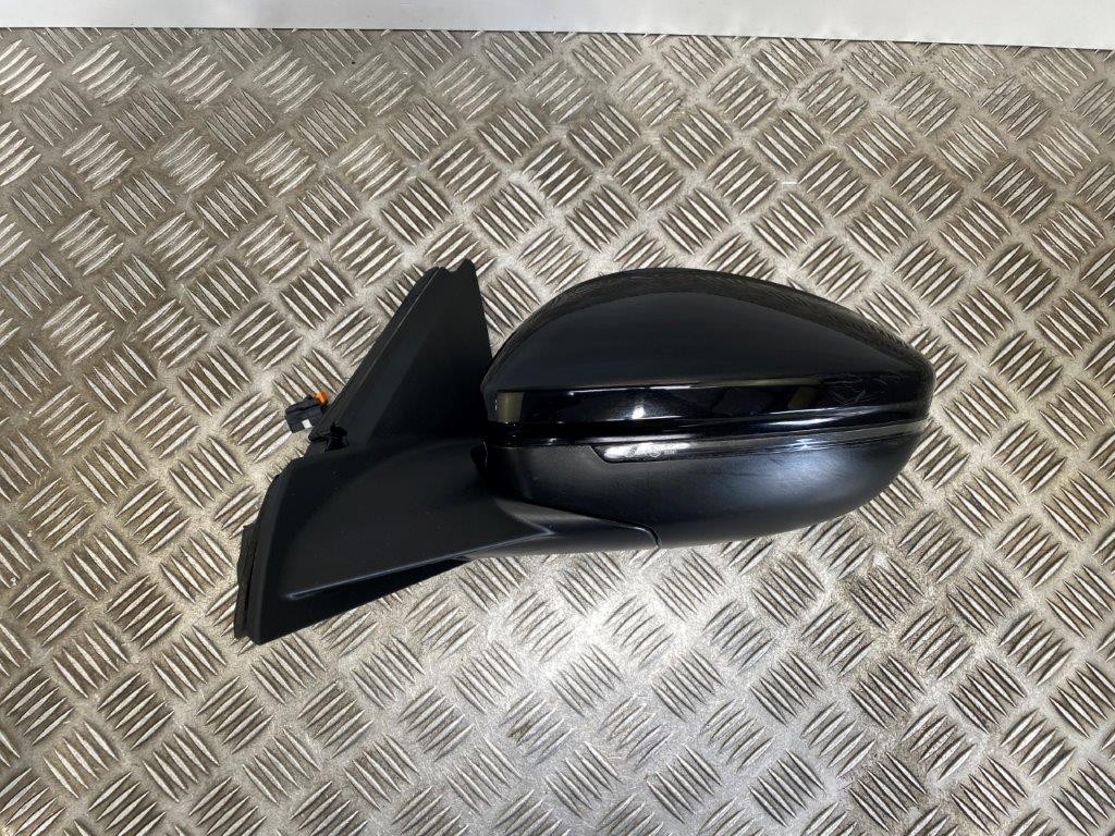 20-26 VAUXHALL CORSA F PASSENGER SIDE WING MIRROR BLACK PAINT KTV (SCRATCHED)