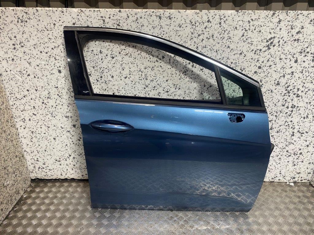 15-19 VAUXHALL ASTRA K MK7 5 DOOR HATCH DRIVER SIDE FRONT DOOR BLUE  GWJ/Z22S - Thumbnail 2