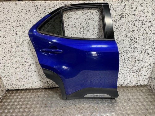 21-24 TOYOTA YARIS CROSS XP210 DRIVER OFF SIDE REAR DOOR BLUE PAINT CODE 2VT