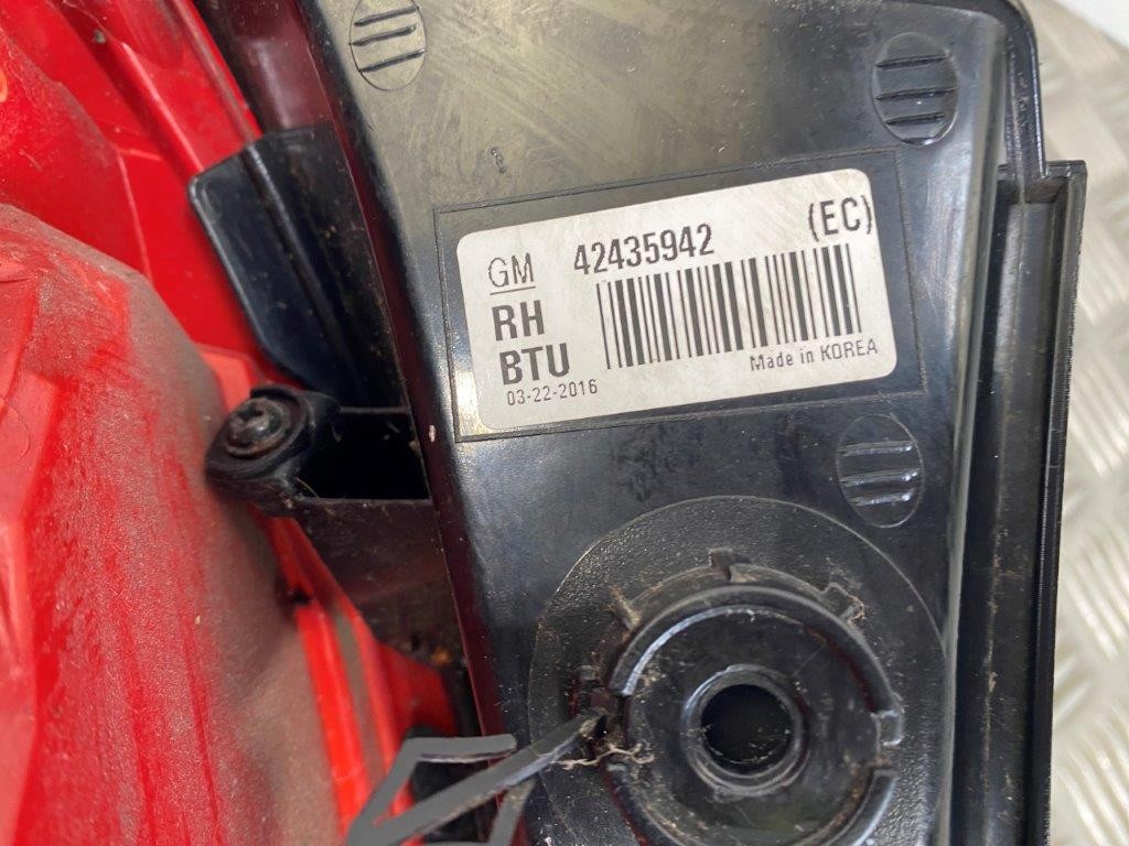 12-19 VAUXHALL MOKKA MK1 O/S DRIVER OFF SIDE REAR LIGHT - Thumbnail 7