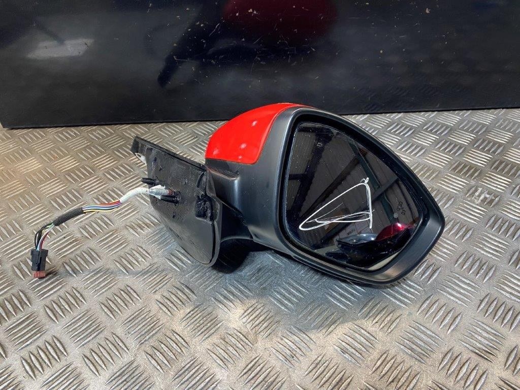 16-20 CITROEN C3 MK3 DRIVER OFF SIDE WING MIRROR RED (SCRATCHED) - Thumbnail 3