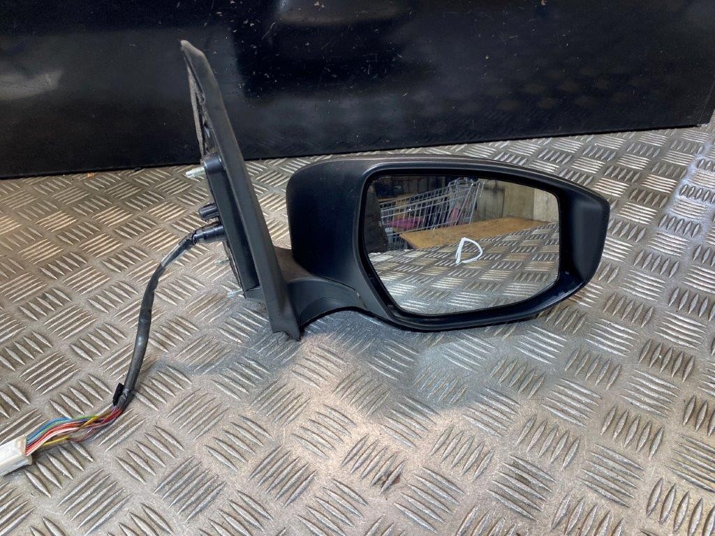 14-18 NISSAN PULSAR C13 DRIVER OFF SIDE FOLD WING MIRROR GREY PAINT K51/CAMERA - Thumbnail 3