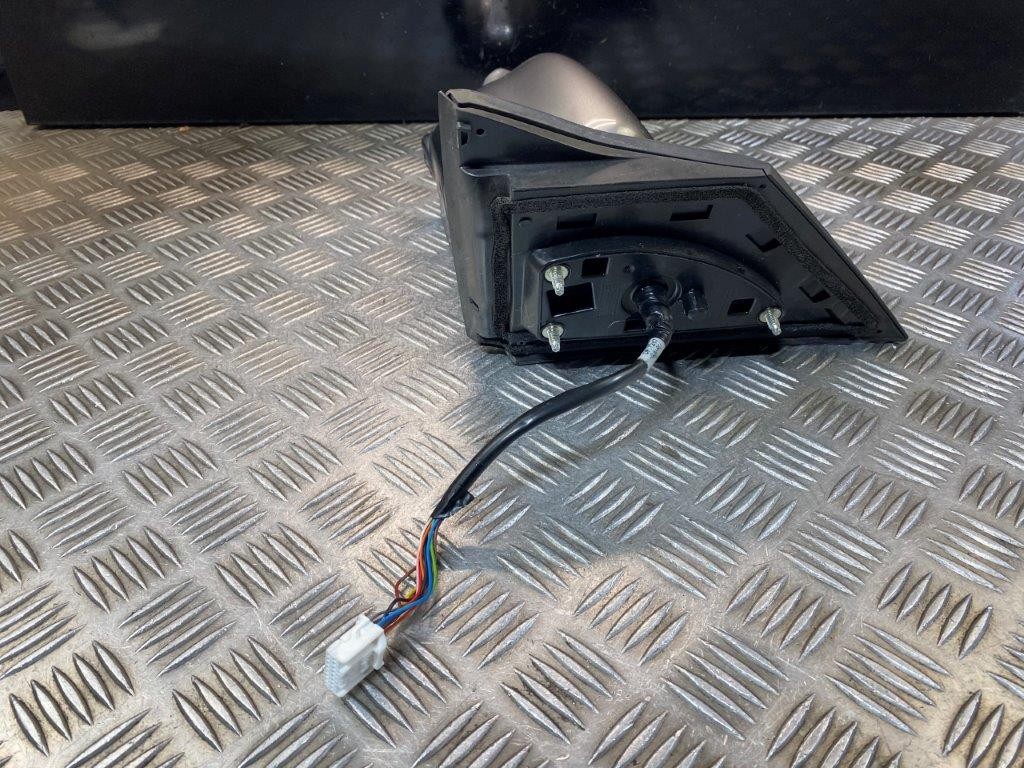 14-18 NISSAN PULSAR C13 DRIVER OFF SIDE FOLD WING MIRROR GREY PAINT K51/CAMERA - Thumbnail 7